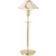 Aging Eye Glass Shade Table Lamp - Polished Brass / Marble Aging Eye Glass Shade Table Lamp - Polished Brass / Marble