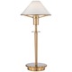 Aging Eye Mini Table Lamp - Antique Brass / Pearl White