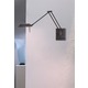 Bernie Tent Shade Swing Arm Wall Lamp - Hand Brushed Old Bronze Bernie Tent Shade Swing Arm Wall Lamp - Hand Brushed Old Bronze /