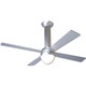 Stratos Fan W / Light - Brushed Aluminum / Aluminum