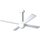 Stratos Fan W / Out Light - Gloss White / White Stratos Fan W / Out Light - Gloss White / White