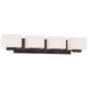 Cubism 4 Light Bath Light - Dorian Bronze / White Cubism 4 Light Bath Light - Dorian Bronze / White