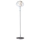 P3802 Soft Floor Lamp - Chrome / Clear/White Frosted P3802 Soft Floor Lamp - Chrome / Clear/White Frosted