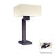 Step Table Lamp - Bronze / Ivory