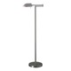 Wah Hoo Swing Arm Floor Lamp - Matte Nickel Wah Hoo Swing Arm Floor Lamp - Matte Nickel /