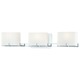 Curvy Corner Bath Light - Chrome / Etched Opal Curvy Corner Bath Light - Chrome / Etched Opal