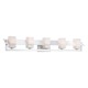 Tilt Bath Light - Brushed Aluminum / White