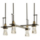 Erlenmeyer Multi Pendant - Dark Smoke / Clear Erlenmeyer Multi Pendant - Dark Smoke / Clear