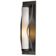 Dune Wall Sconce - Burnished Steel / Opal Dune Wall Sconce - Burnished Steel / Opal