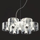 Fiore 423 Suspension - Chrome / Transparent Fiore 423 Suspension - Chrome / Transparent