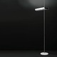 Colombo 669 Floor Lamp - Chrome / White Colombo 669 Floor Lamp - Chrome / White