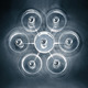 Fiore 173 Wall or Ceiling Light - Chrome / Transparent Fiore 173 Wall or Ceiling Light - Chrome / Transparent