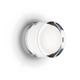 Scotch Ceiling or Wall Light - Chrome / White Scotch Ceiling or Wall Light - Chrome / White