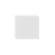 Alpha Square Wall Light - Chrome / White