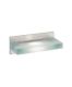 Slim Bath Bar - Satin Nickel / Frosted
