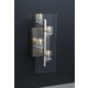 Ice Cube Wall Scone - Satin Nickel / Clear Ice Cube Wall Scone - Satin Nickel / Clear