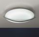 Enzo Ceiling Flush Mount - Satin Nickel / White