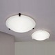 Nuova Ceiling Flush Mount - Iron / White