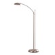 P-767 Otros Pies Reading Floor Lamp - Matte Nickel / 
