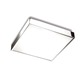 Apolo Ceiling Flush Mount - Chrome / White Apolo Ceiling Flush Mount - Chrome / White