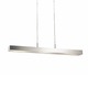 Apolo Linear Suspension - Matte Nickel / White