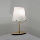 Twist C Table Lamp - Satin Gold / White Twist C Table Lamp - Satin Gold / White