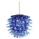 Ooni Pendant - Satin Nickel / Blue Ooni Pendant - Satin Nickel / Blue