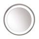 Tigris Round Recessed Mirror - Satin Nickel / Mirror Tigris Round Recessed Mirror - Satin Nickel / Mirror