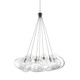 Freejack Cheers Suspension - Satin Nickel / Clear
