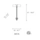 Alaya Wall Sconce -  / 
