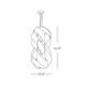 Anfora Medium Suspension -  / 