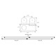 Linear T8 Slide By Side Integral Ballast -  / White