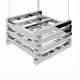 Bells of Nafin Suspension with Crystal - Chrome / Crystal Bells of Nafin Suspension with Crystal - Chrome / Crystal