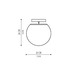 Berlino Ceiling Light - /