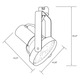 CTL2830 Line Voltage PAR30 Gimbal Track Fixture - /