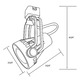 Saturna PAR16 Track Head - /