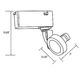 CTL816 Short Gimbal Track Head -  / 