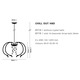 Chill Out Arms Down Suspension with Crystal Balls -  / 
