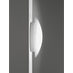 Clara Enclosed Glass Ceiling or Wall Light - White / Opal