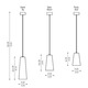 Conetto Pendant Light - /