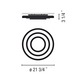 Diana Ceiling or Wall Light - /