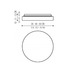 Drum Metal Wall or Ceiling Light - /