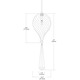 FJ Bloom Pendant 12V -  / 