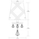 FJ Kings Crossing Pendant 24V -  / 