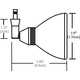FJ Low Rider Head with S5 Big Solid Shade -  / 