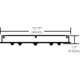 FJ 16 Inch Round 9 Port 20W Canopy - /