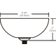 FJ 4 Inch Surface Mount Canopy -  / 