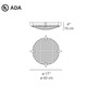 Facet Clip 2X26W CFL Ceiling/Wall - /