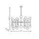 Galileo Multi Arm Pendant -  / 
