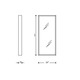 Glam 34 X 72 Floor Mirror - /